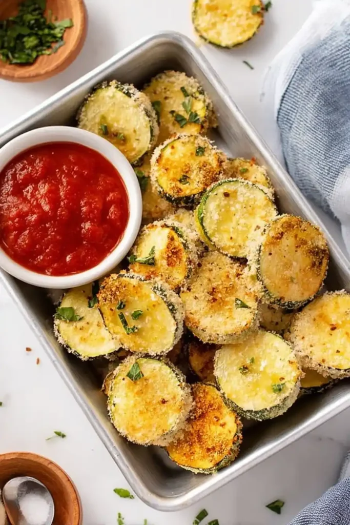 Air Fryer Zucchini Chips