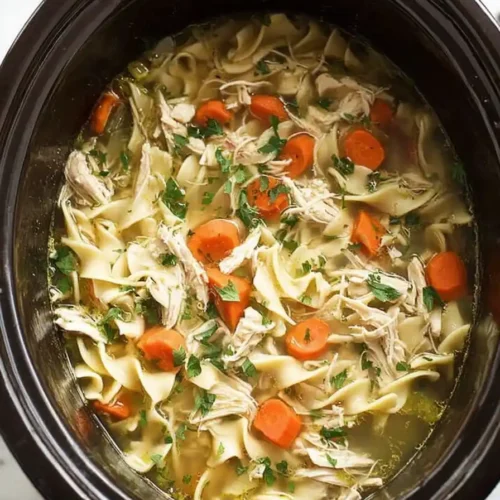 Slow Cooker Chicken Noodle Soup