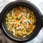 Slow Cooker Chicken Noodle Soup