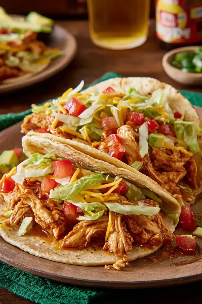 Slow Cooker Chicken Tacos