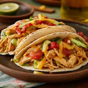 Slow Cooker Chicken Tacos