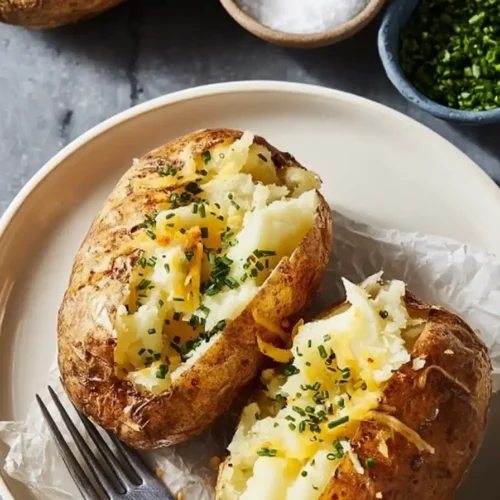 Air Fryer Baked Potatoes