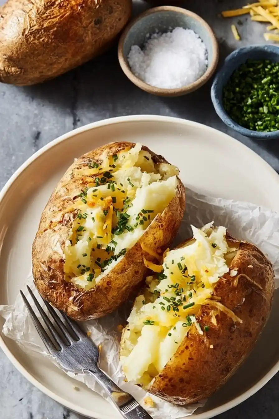 Air Fryer Baked Potatoes