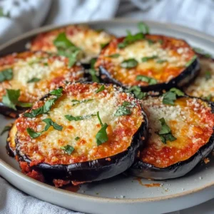 Air Fryer Eggplant Parmesan