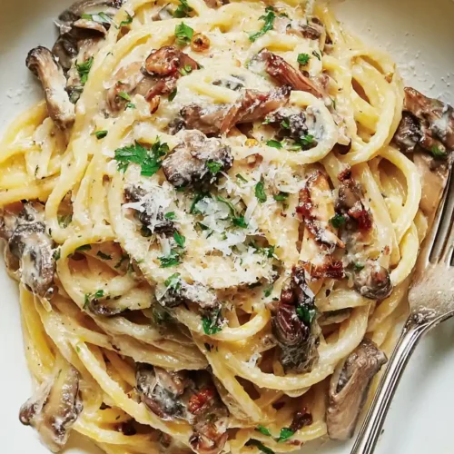 Creamy Mushroom Pasta