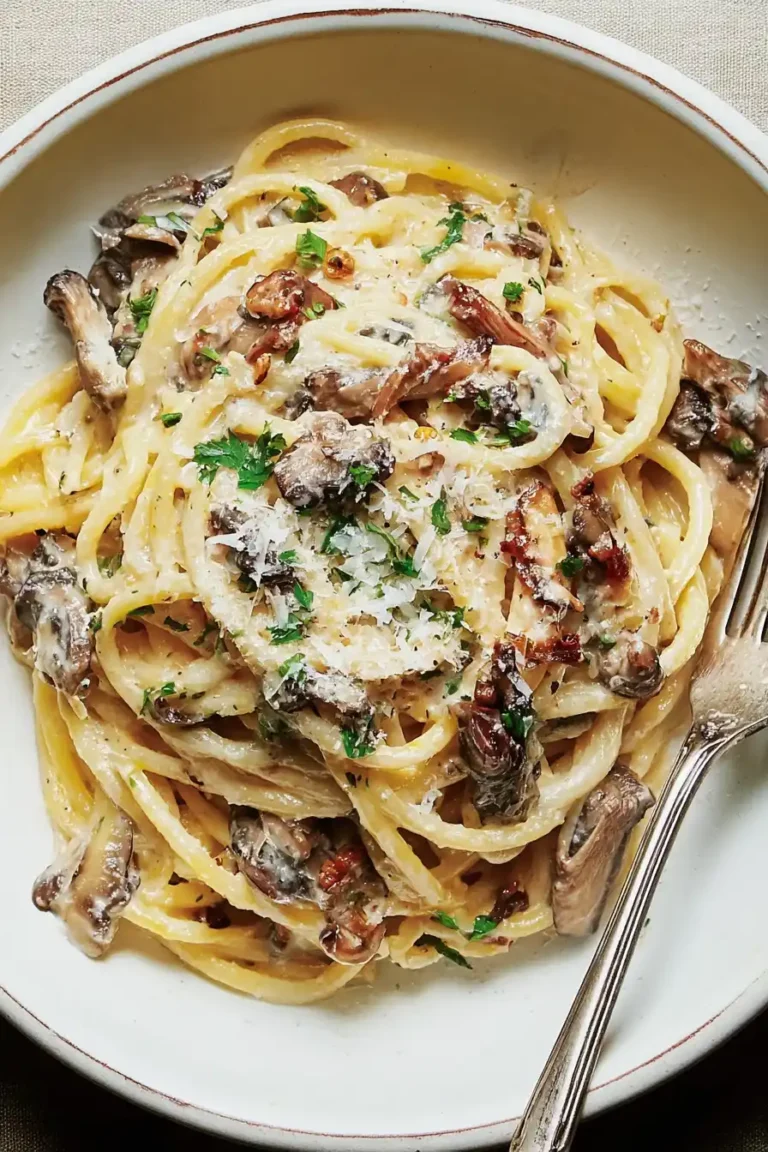 Creamy Mushroom Pasta