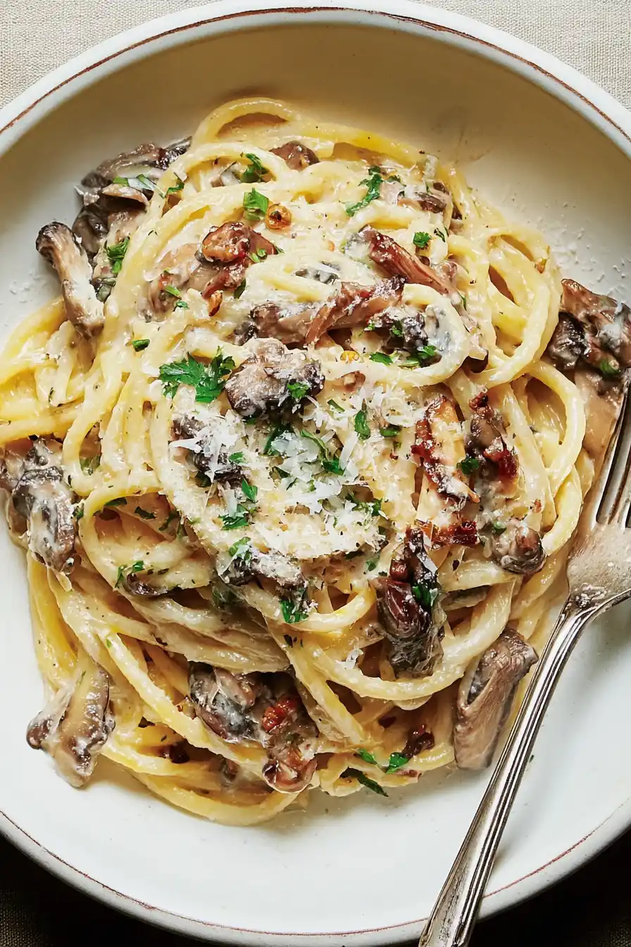 Creamy Mushroom Pasta