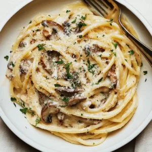 Creamy Mushroom Pasta