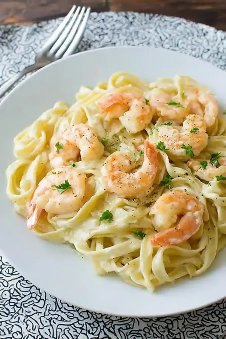 Instant Pot Shrimp Alfredo