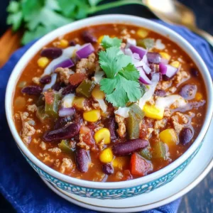 Instant Pot Turkey Chil