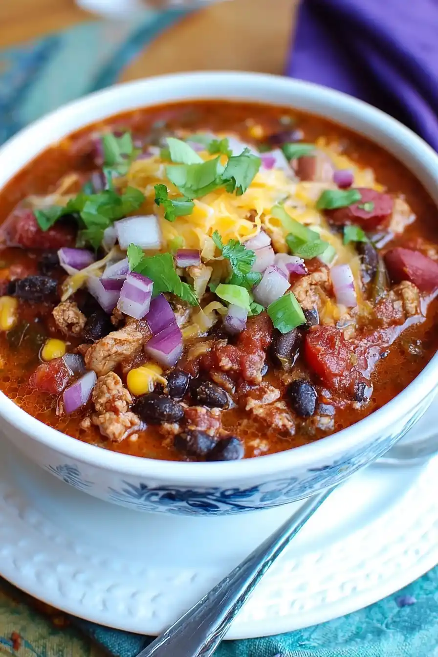 Instant Pot Turkey Chili Recipe (Easy & Flavorful)