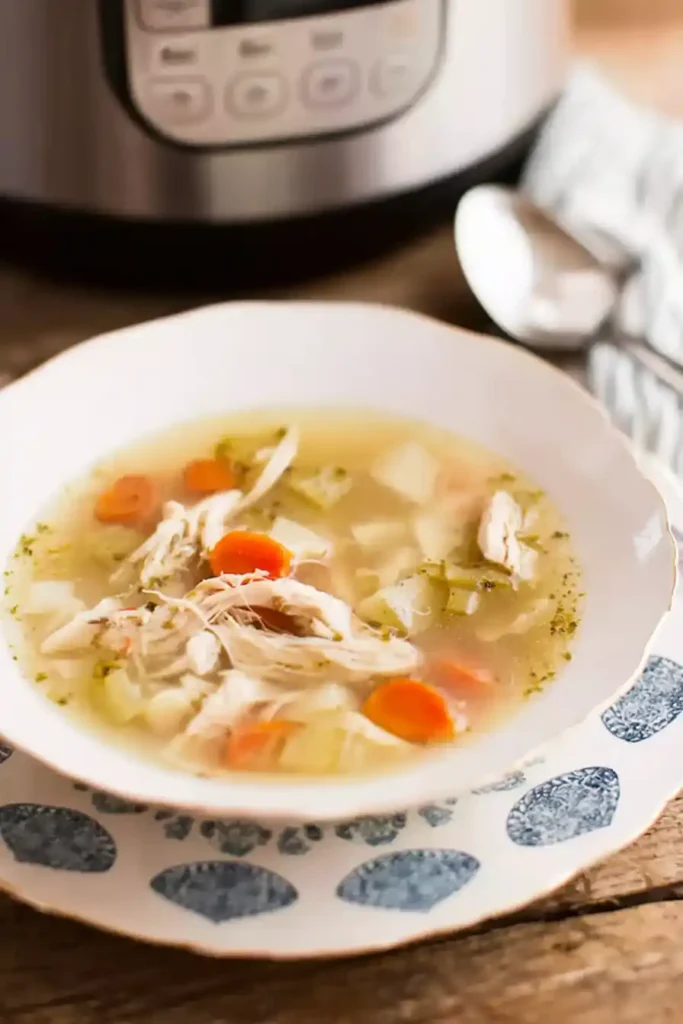 Pressure Cooker Chicken Soup