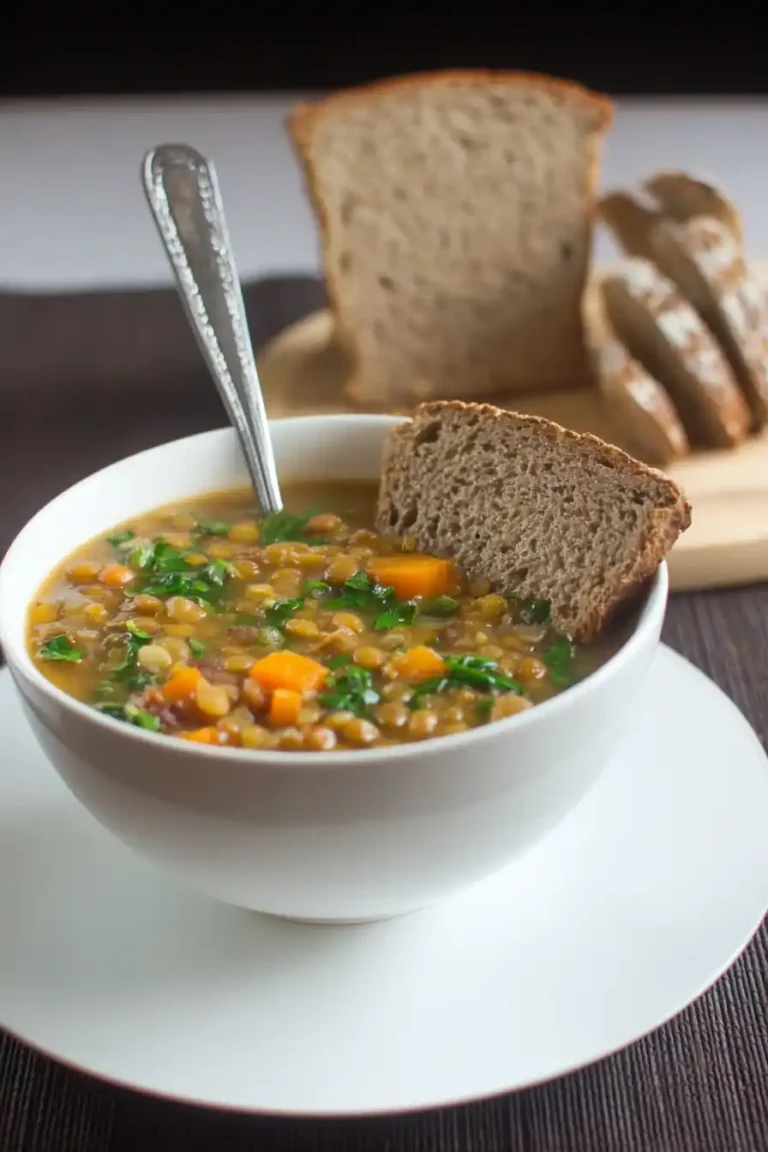 Pressure Cooker Lentil Soup
