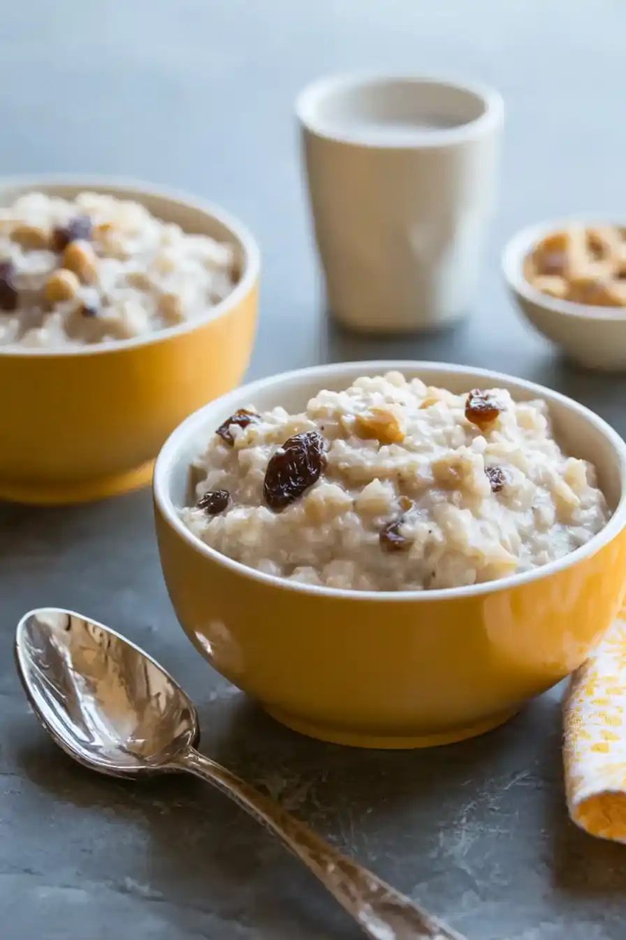 Pressure Cooker Rice Pudding