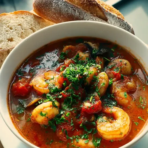 Pressure Cooker Seafood Stew