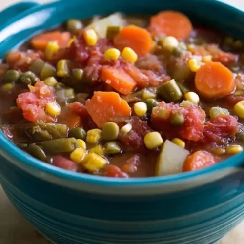 Pressure Cooker Vegetable Soup