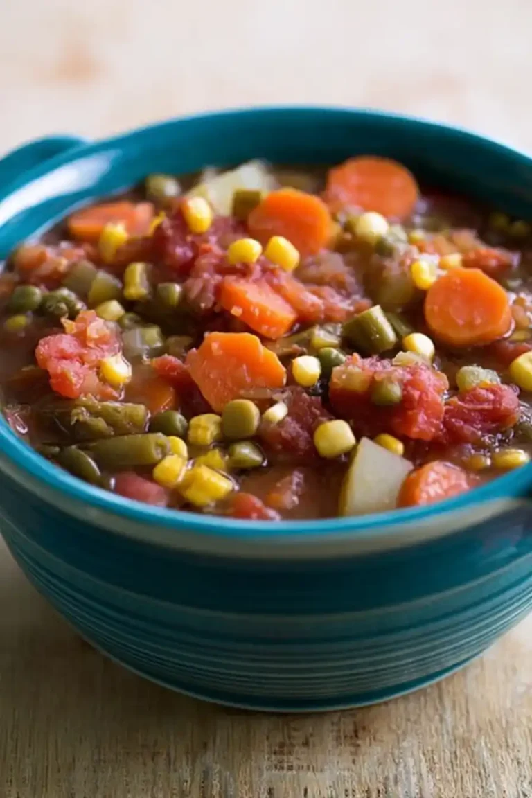 Pressure Cooker Vegetable Soup