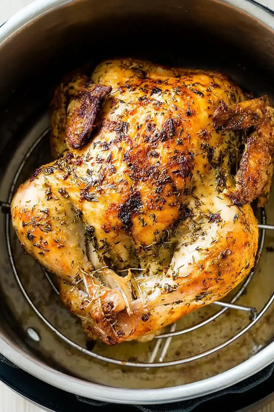 Pressure Cooker Whole Chicken