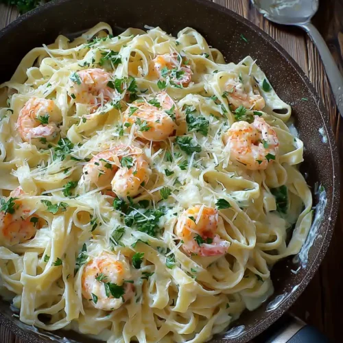 Seafood Fettuccine Alfredo