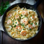 Seafood Fettuccine Alfredo