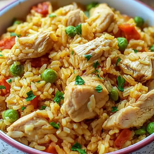 Slow Cooker Chicken and Rice