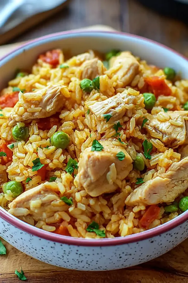Slow Cooker Chicken and Rice