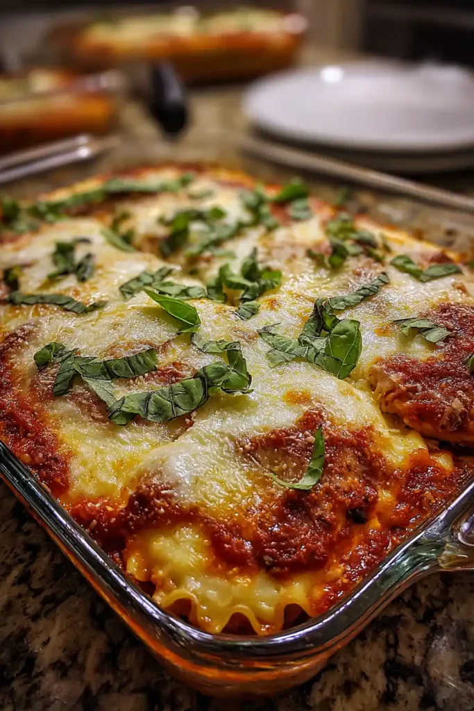 Slow Cooker Ravioli Lasagna