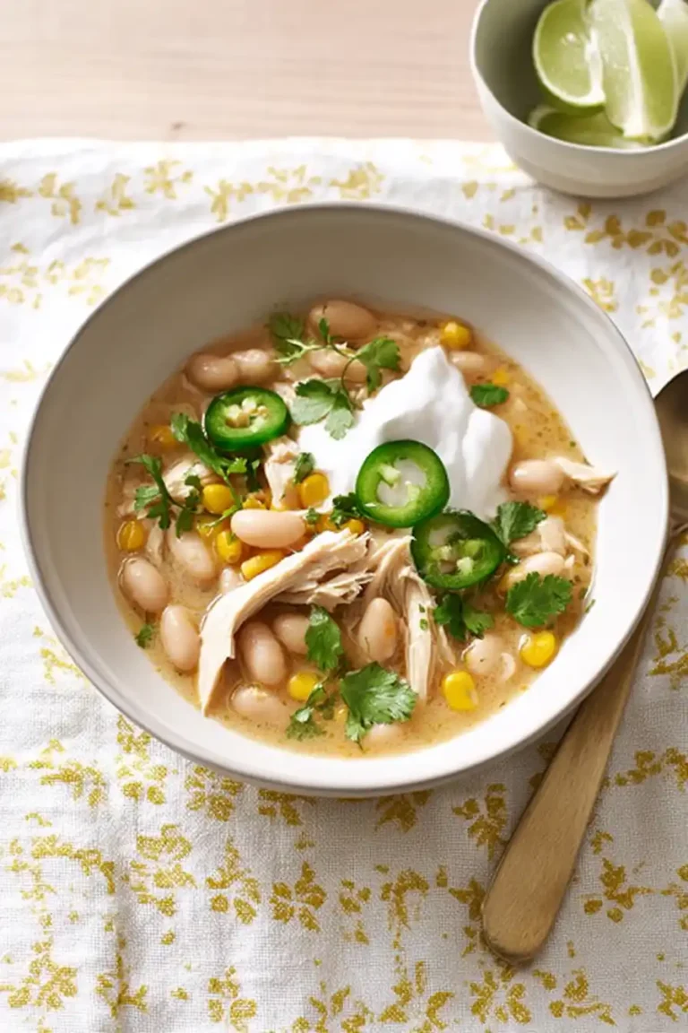 Slow Cooker White Chicken Chili