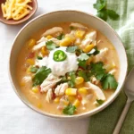 Slow Cooker White Chicken Chili