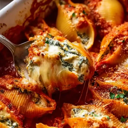 Spinach & Ricotta Stuffed Shells