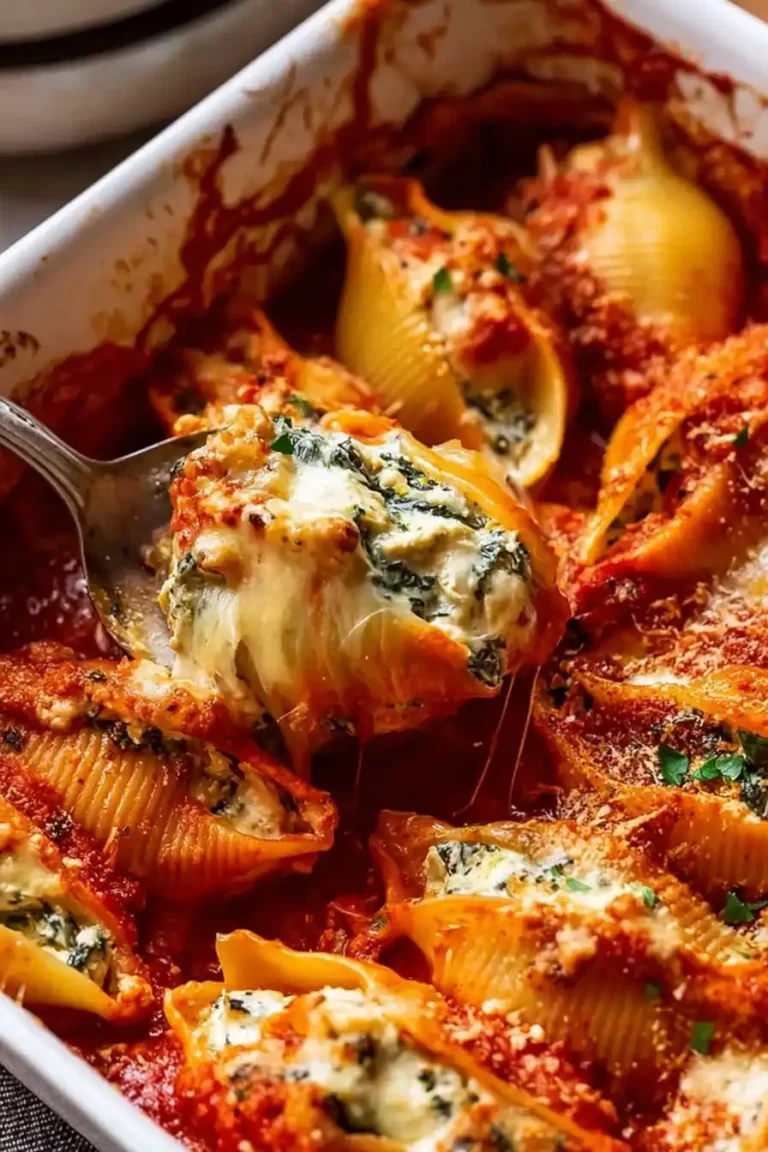 Spinach & Ricotta Stuffed Shells
