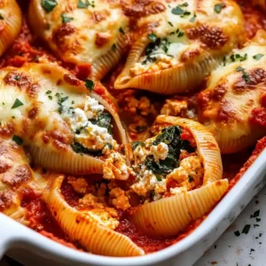 Spinach & Ricotta Stuffed Shells