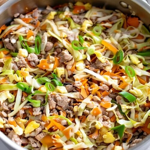 Easy Egg Roll in a Bowl