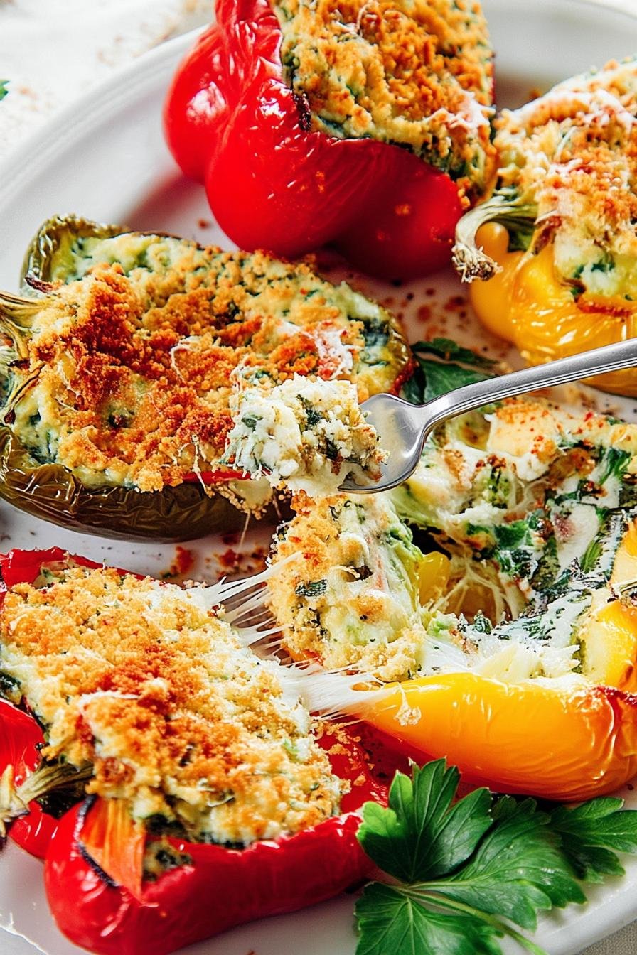 Ricotta Stuffed Peppers Recipe