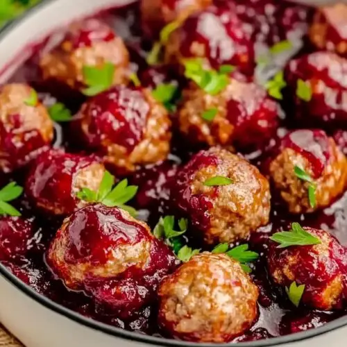 Cranberry Meatballs