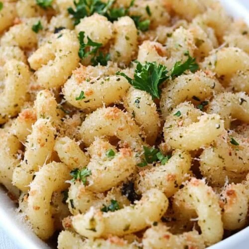 Garlic Bread Pasta
