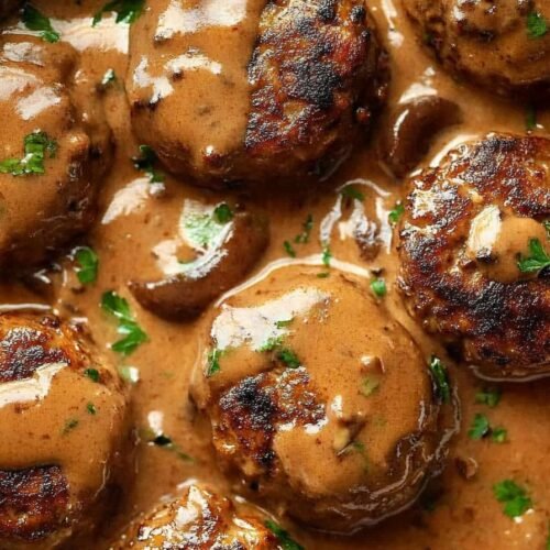 Smothered Rissoles