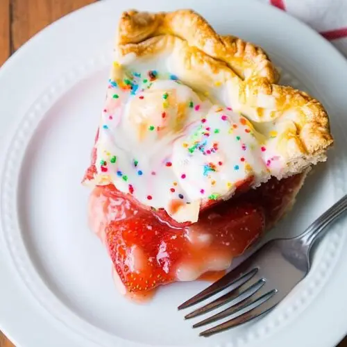 Strawberry Pop Tart Slab Pie Recipe
