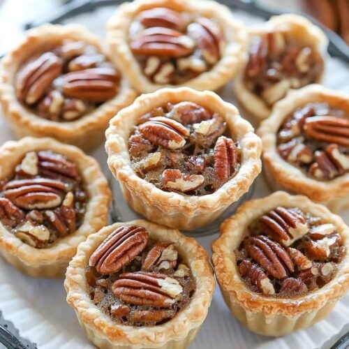 Mini pecan pies