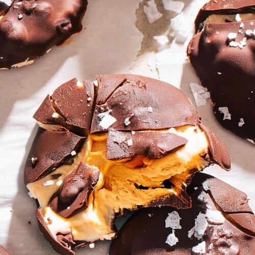 Peanut Butter Frozen Yogurt Bites