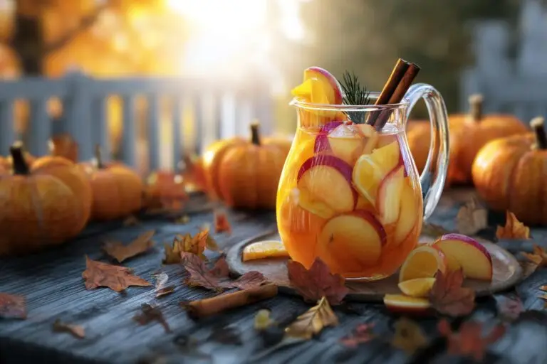 Pumpkin Spice Fireball Sangria