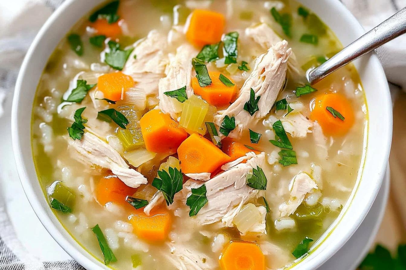 One-Pot Chicken and Rice Soup