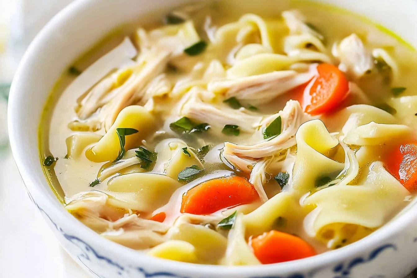 Homemade Chicken Noodle Soup