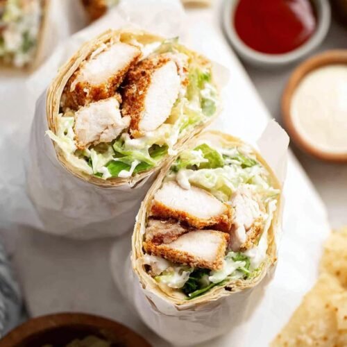 Chicken Caesar Wrap Recipe