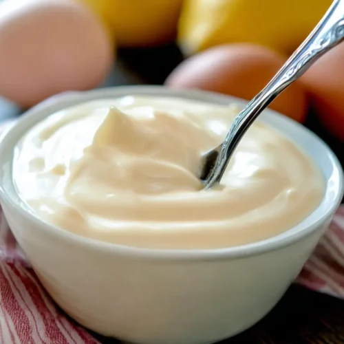 Homemade Lemon Mayonnaise