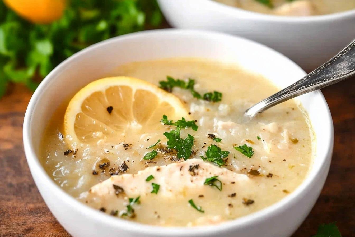 Chicken Piccata Soup