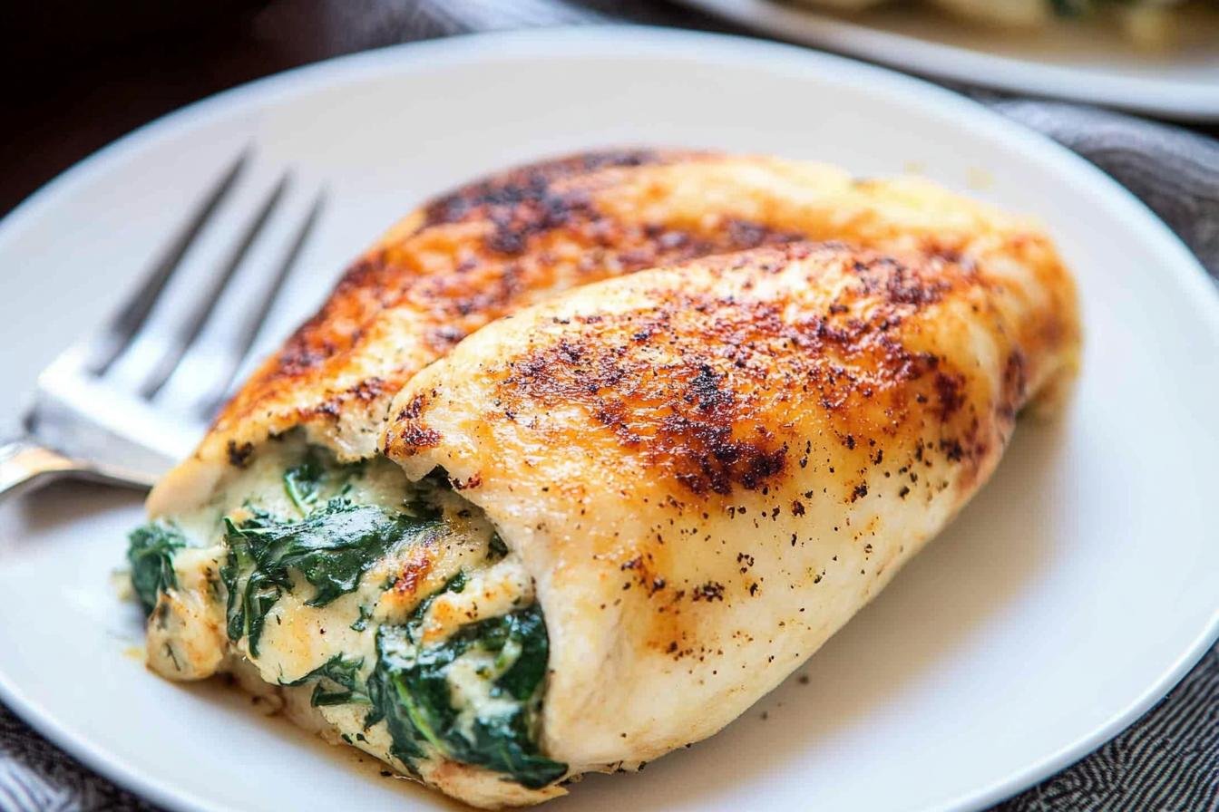 Spinach Stuffed Chicken