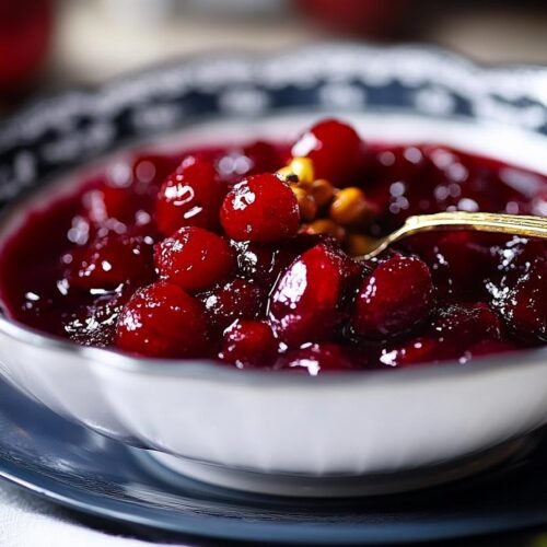 Cranberry sauce