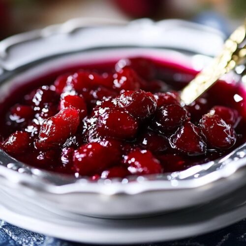 Cranberry sauce