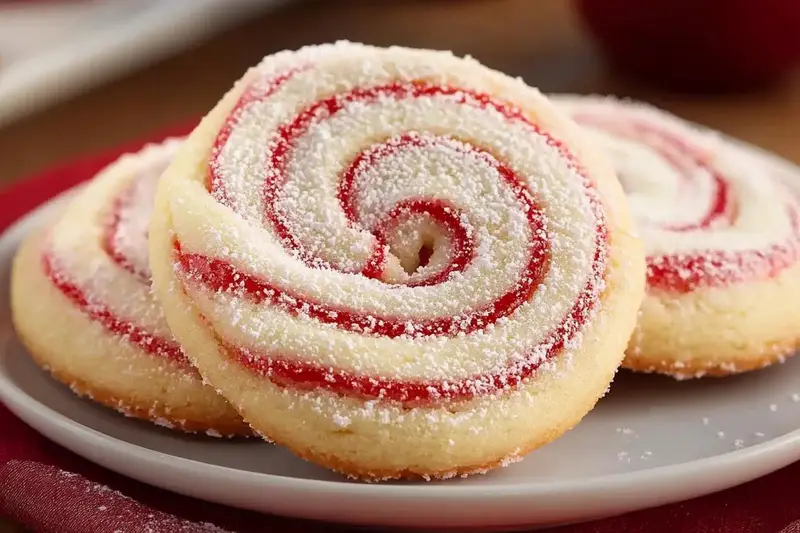 Peppermint Swirl Cookies